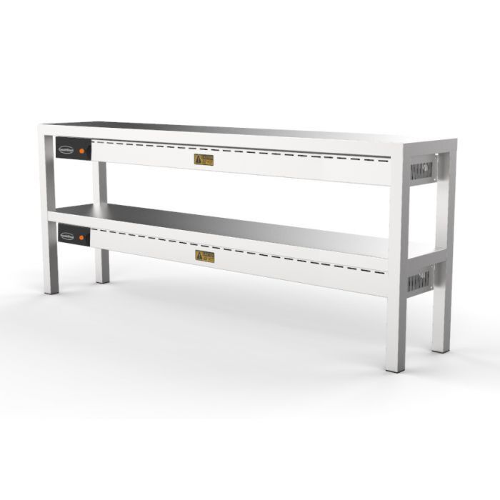 ETAGERE KERAMISCH VERWARMD 2 NIVEAU 2000