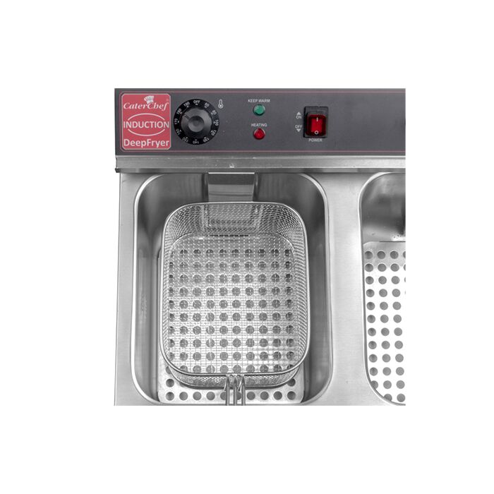 Frituurpan Caterchef 2x 8 Liter, 230v - 2x3500 watt 688218