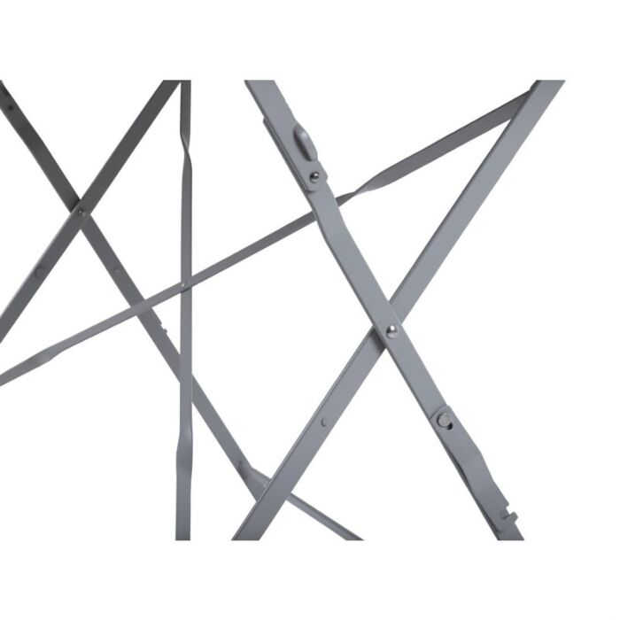 Bolero Pavement Style klaptafel grijs 1100 mm x 700 mm