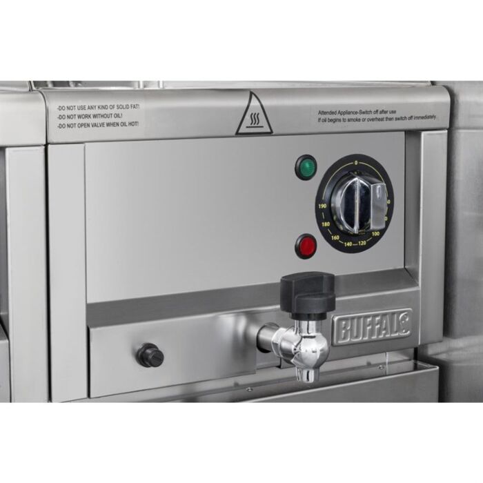 Buffalo 600-Serie Elektrische Friteuse, 8 Liter