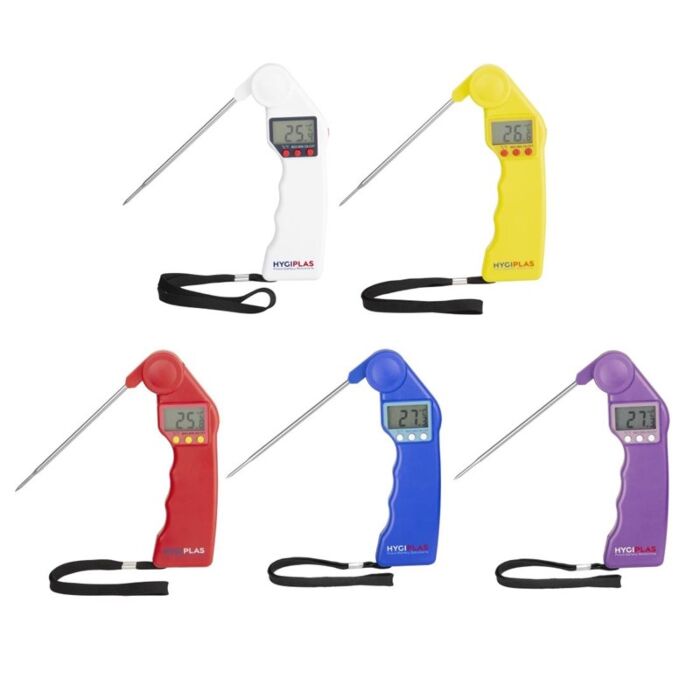 Hygiplas Easytemp kleurcode thermometer paars