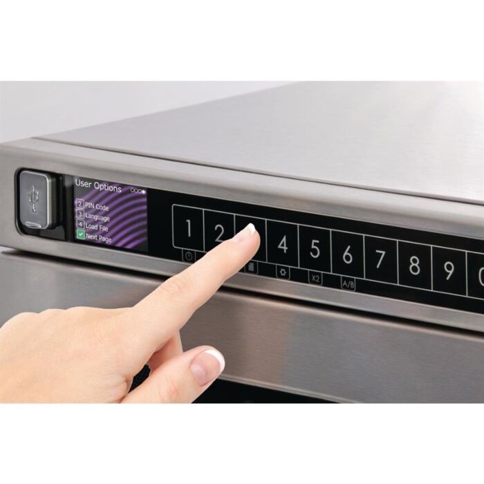 Menumaster Heavy Duty Programmeerbare Magnetron 17Ltr 1400W Dec14E2