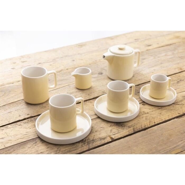 Olympia Fondant koppen lemon green 230ml (6 stuks)