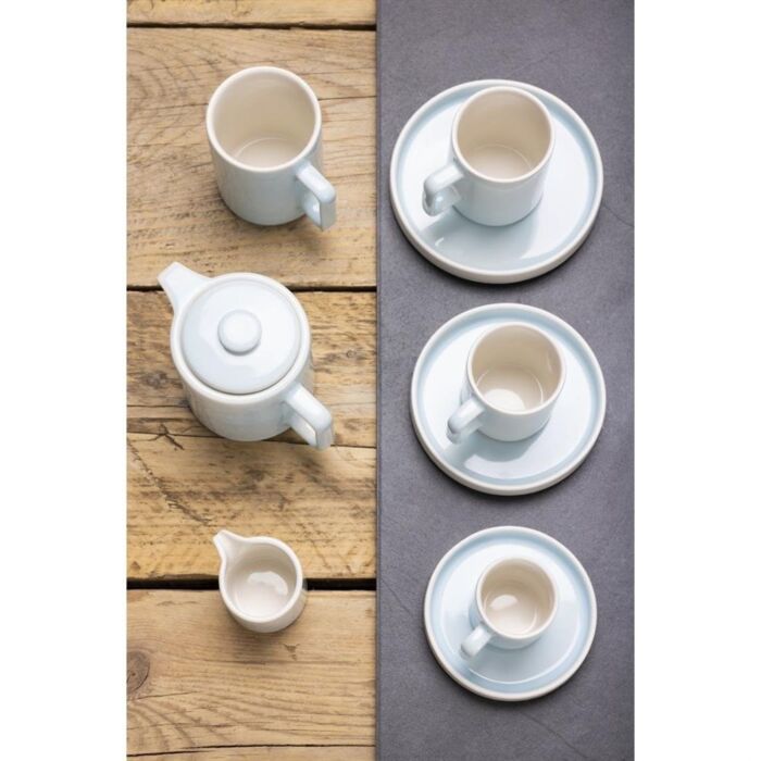 Olympia Fondant schotels aqua blauw 152mm voor CU186 (6 stuks)