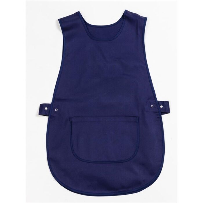 Whites overgooierschort met zak navy blue