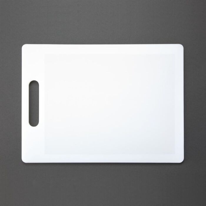 HVS-Select polypropyleen snijplank wit 340 x 255 x 7mm