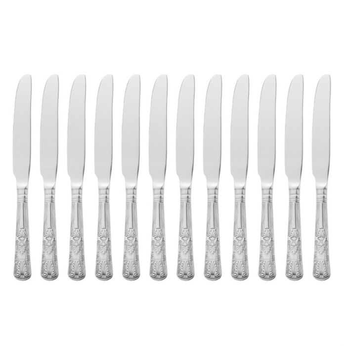 Olympia Kings dessertmessen 22cm massief heft 22,3cm (12 stuks)