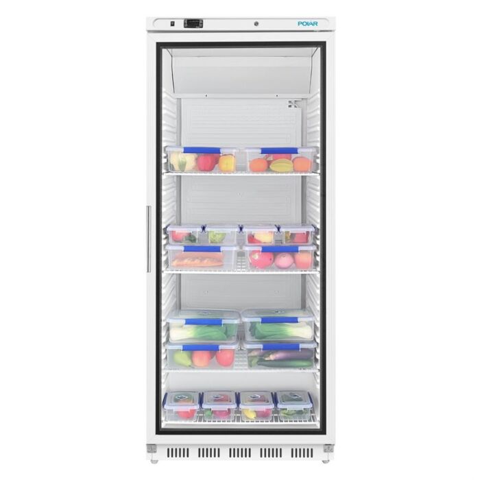 Polar C-Series Staande Display Koelkast 600Ltr Wit