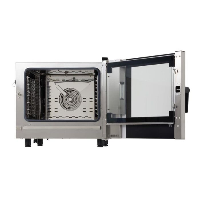 Buffalo Slim Touchscreen Compact Combi Oven 6 x GN 1/1 Met Installatiekit