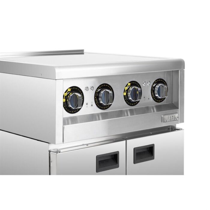 Buffalo 600-Serie 4-Zone Vrijstaande Inductiekookplaat 2X 3Kw