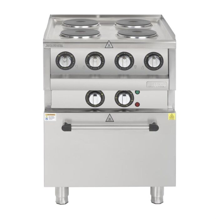 Buffalo 600 Serie 4 Plaat Elektrische Convectie Oven
