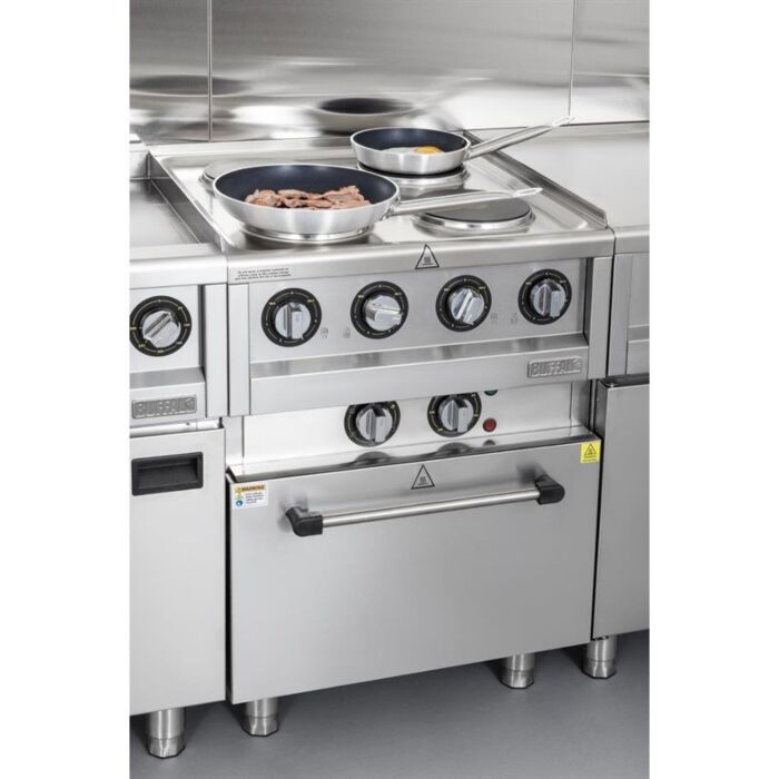 Buffalo 600 Serie 4 Plaat Elektrische Convectie Oven