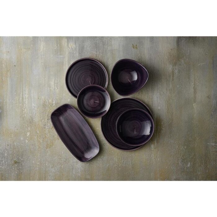 Churchill Stonecast Patina Cobalt Deep Purple Evolve Coupe Kom 18.4cm (pak van 12)