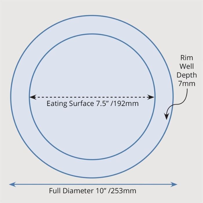 Olympia Heritage Borden Geel 253 mm (4 Stuks)