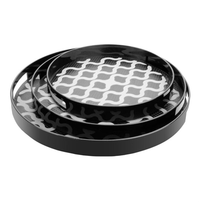 Olympia Kristallon Pc Rond Antislipblad Met Handgrepen - 300 mm 12