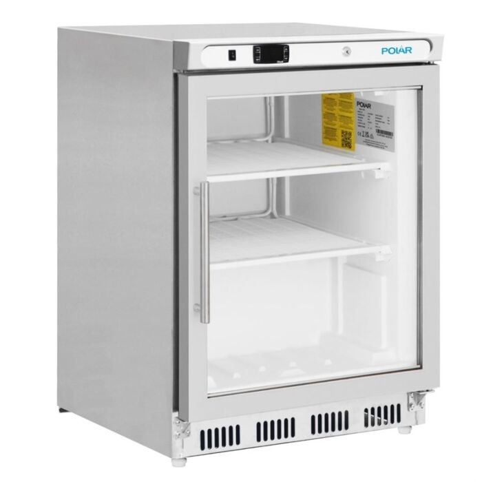 Polar C-Series Onderbouw RVS Display Vrieskast