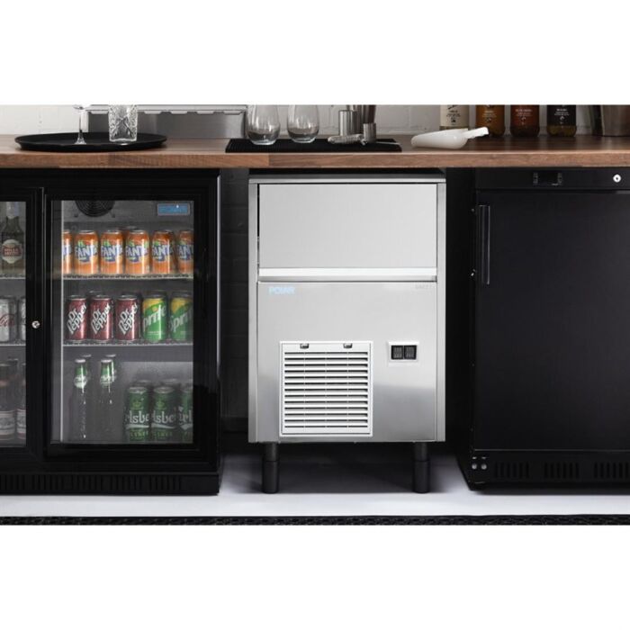 Polar U-serie ijsmachine met een vermogen van 33 kg