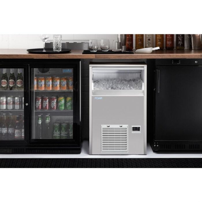 Polar U-serie ijsmachine met een vermogen van 47 kg