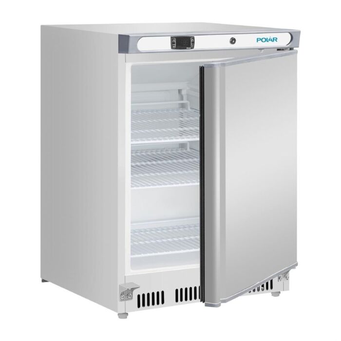 Polar C-Series lage Koelkast Roestvrij Staal 150Ltr