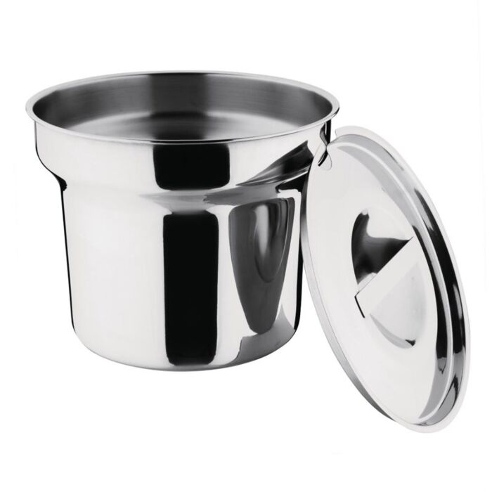 Vogue bain marie pot en deksel 4L