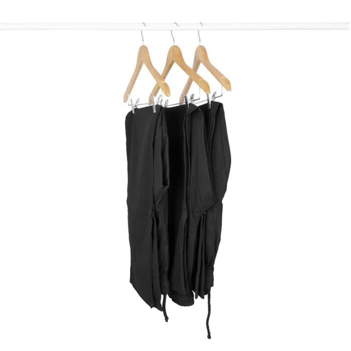 Bolero Houten Hanger Met Antislipclips (Pak Van 10)