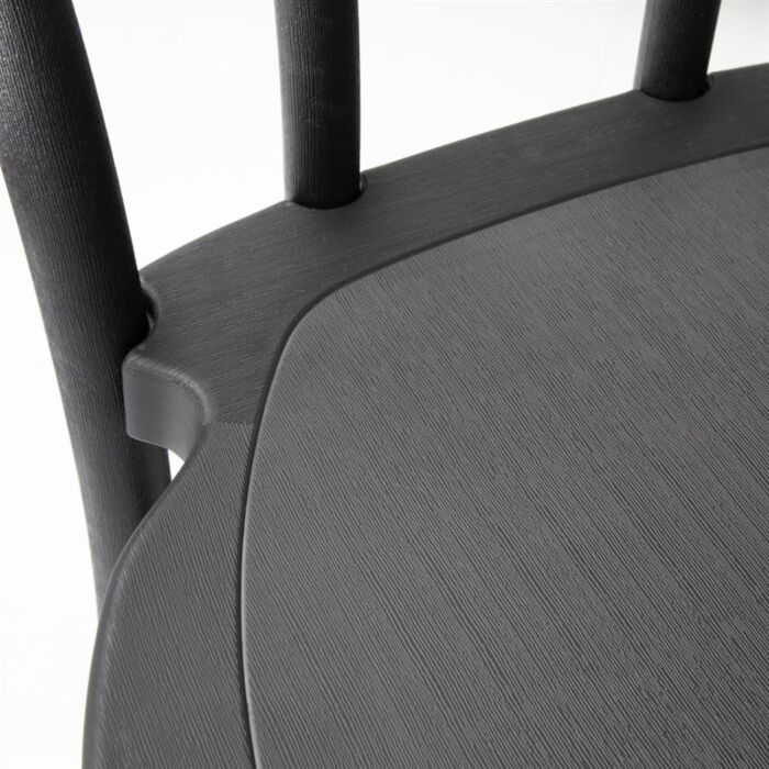 Bolero Soho Stoelen Van Buighout Stijl Hars Zwart (4 Stuks)