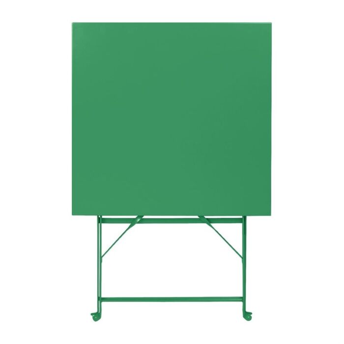 Bolero Perth bosgroene trottoirstijl vierkante tafel 600 mm