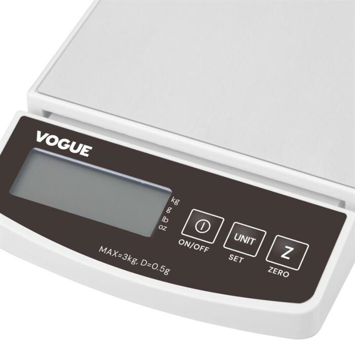 Vogue Elektronische Weegschaal 3kg