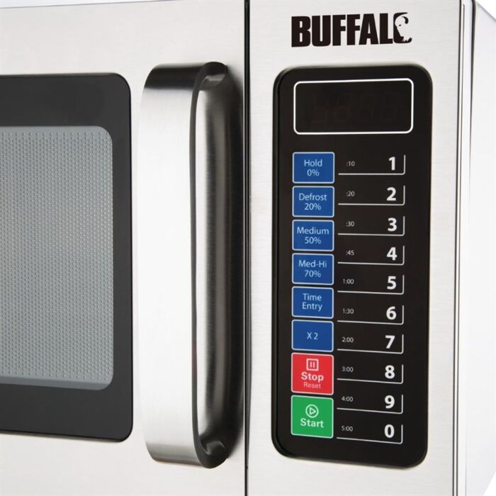 Buffalo programmeerbare commerciële magnetron 25ltr 1000w
