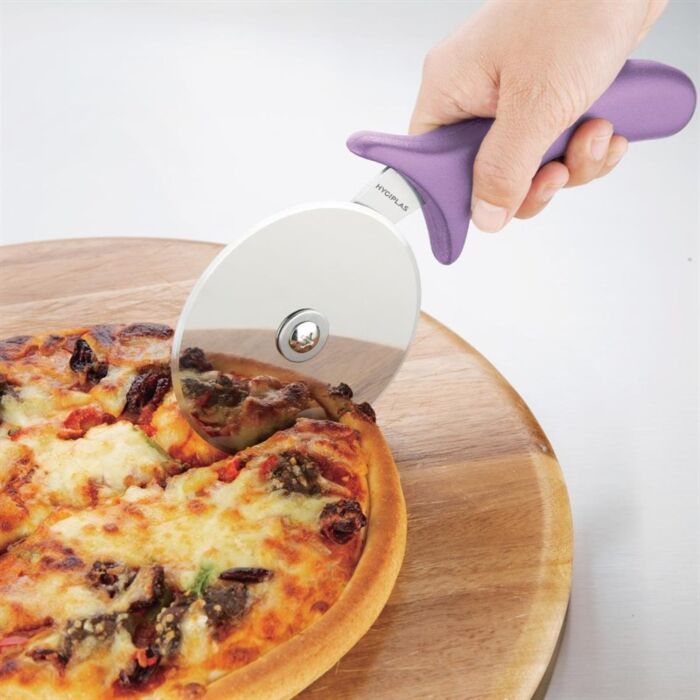Hygiplas pizzasnijder 102mm paars