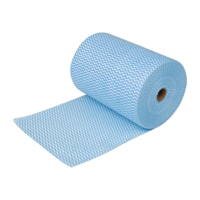 HVS-Select non-woven schoonmaakdoekjes 25x25cm blauw (300 stuks)