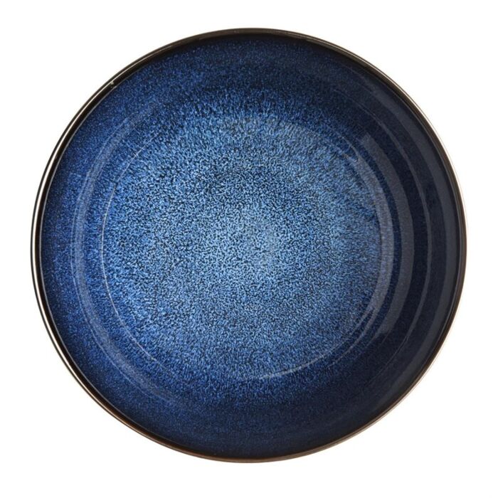 Olympia Luna Midnight Blue Footed Bowls 205 mm (Pak Van 4)