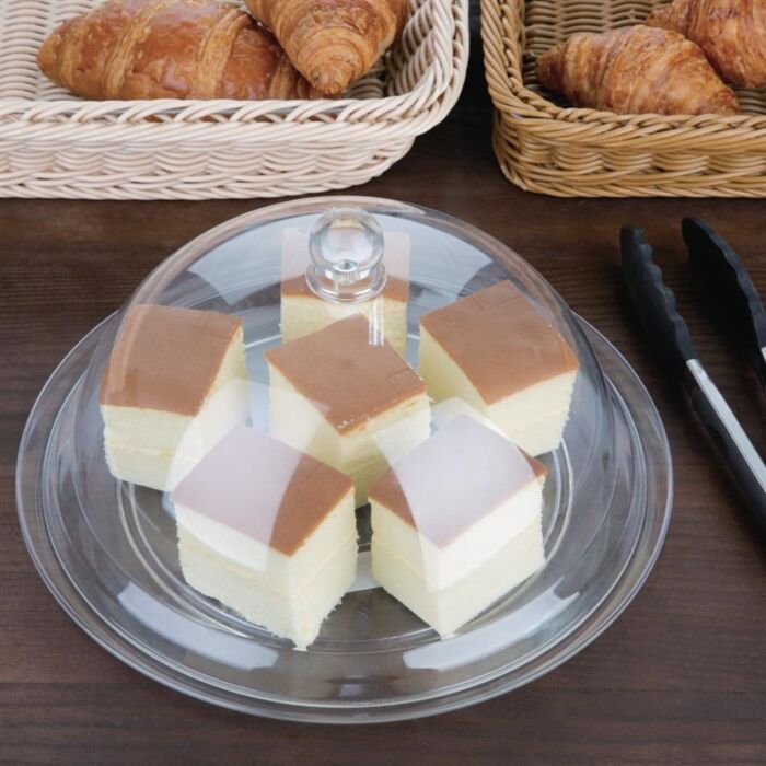 Olympia Kristallon polycarbonaat cloche transparant 260(Ø) x 115(H)mm