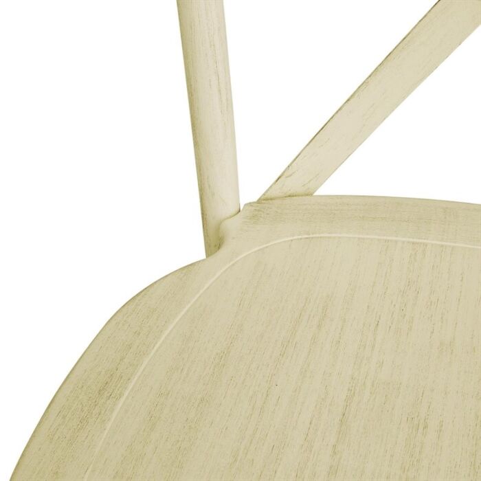 Bolero Manhattan Kruisrug Harsstoelen Naturel (Set Van 4)