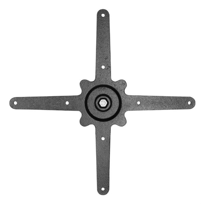 Bolero Zwart Gietijzeren Tafelbasis 720x420x600mm