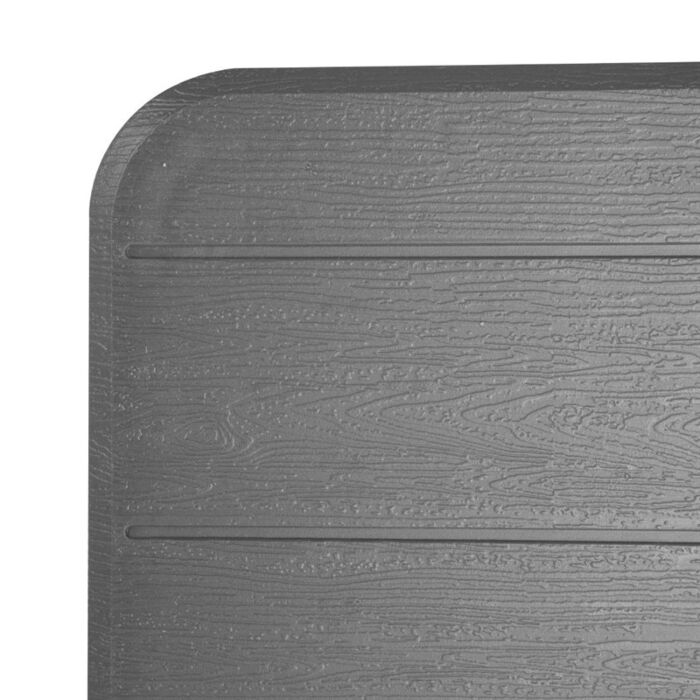 Bolero Wilgstructuur Rechthoekige Wilg Midden Vouwtafel 6Ft