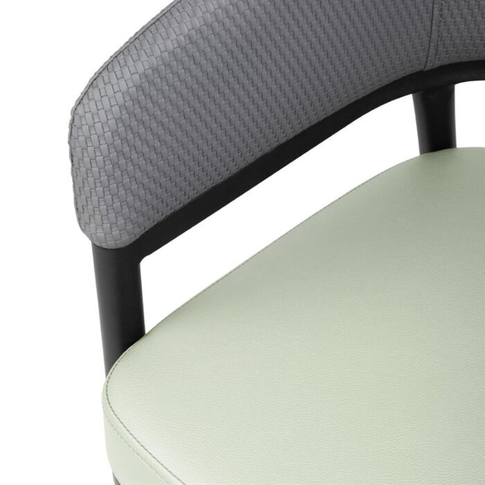 Bolero Meridian Interieurstoelen - Pistachegrijs (Set Van 2)