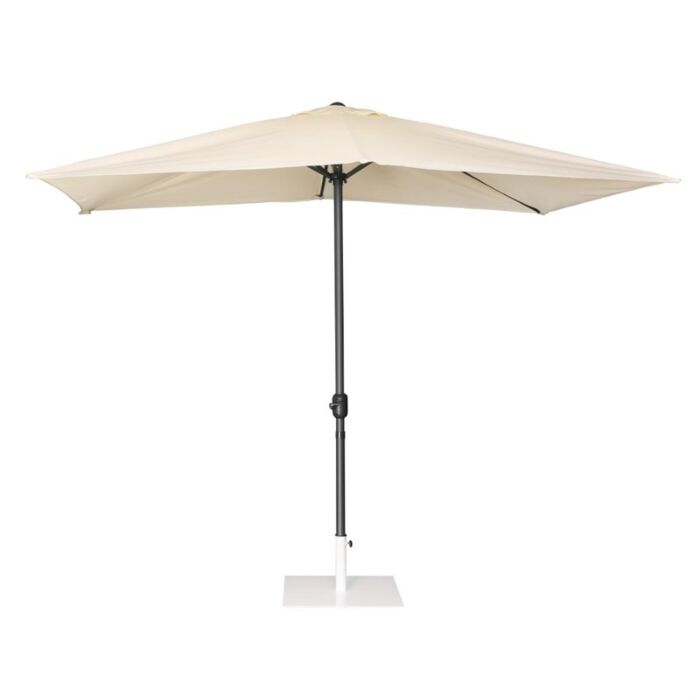 Bolero Sevilla Vierkante Parasol 2X3M Crème