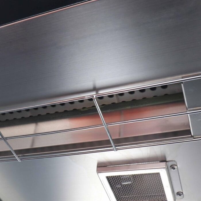 Buffalo Zelfbediening Verwarmde Display Unit Met Scharnierende Deuren