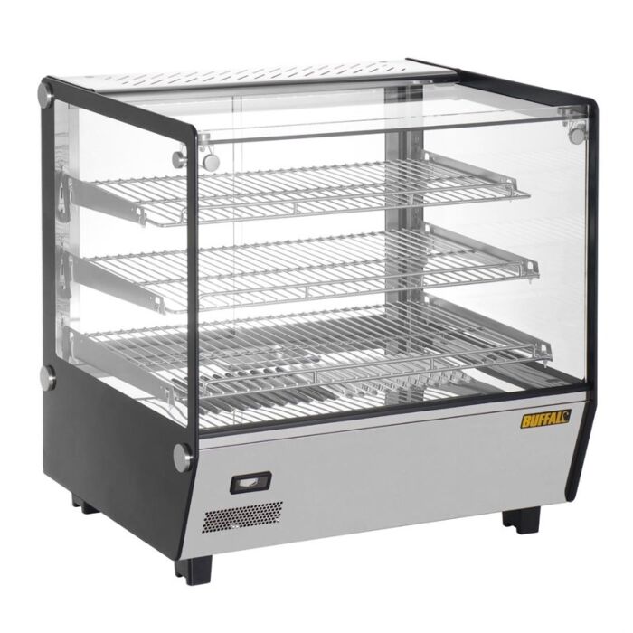 Buffalo Vierkante Aanrecht Geverwarmde Display Merchandiser 120Ltr