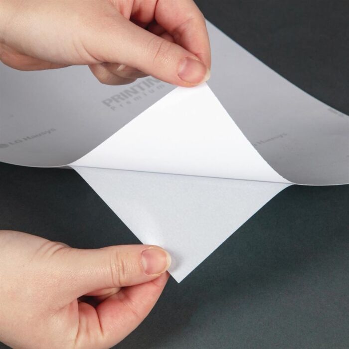 Vinylsticker A5 'Gelieve bij binnenkomst handreiniger te gebruiken'