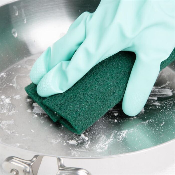 Jantex Grote Schuursponsen - Groen (Verpakking Van 10)