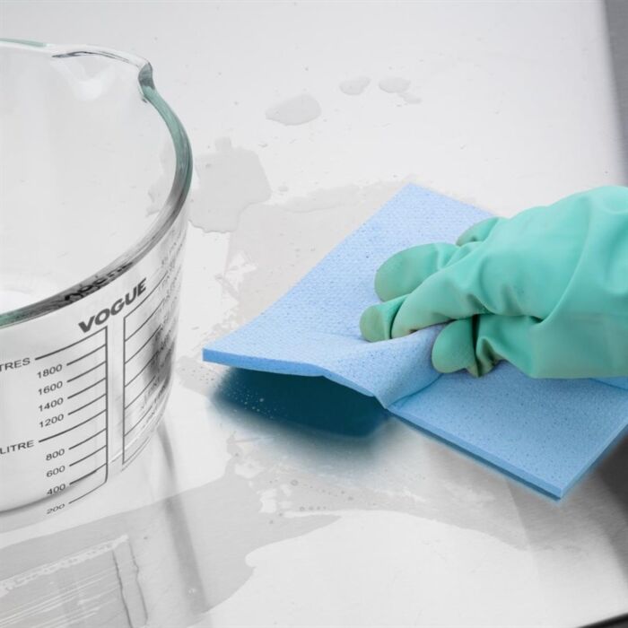 Jantex Spons Schoonmaakdoeken - Blauw (Verpakking Van 10)