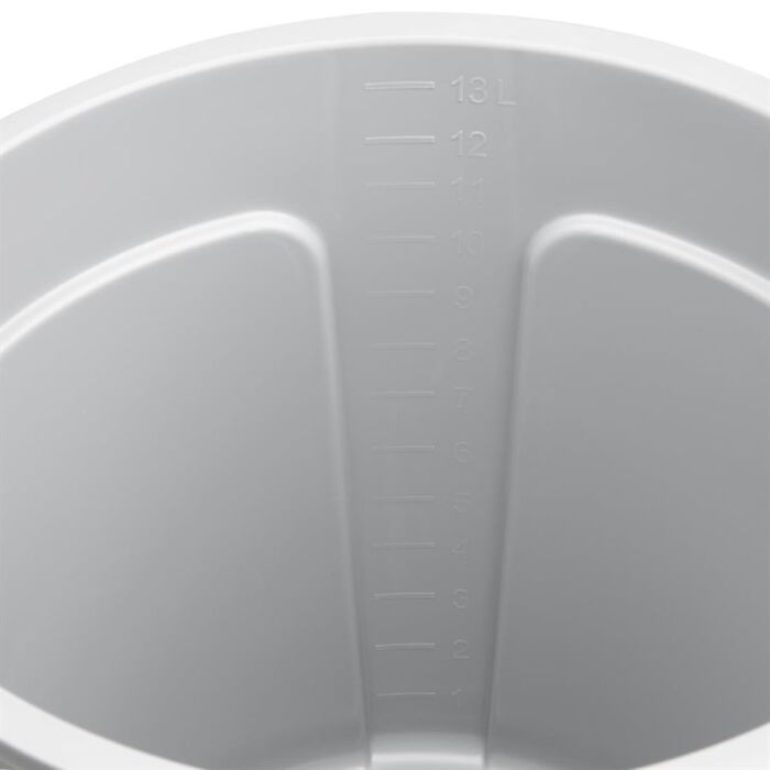 Jantex Grijze Maatemmer Met Schenktuit 14Ltr