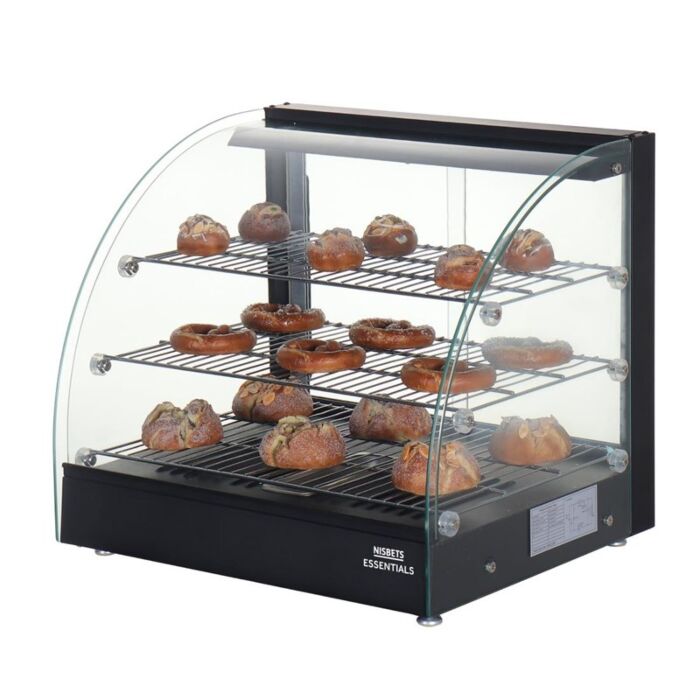 HVS-Select Verwarmde Voedsel Display Merchandiser 82Ltr