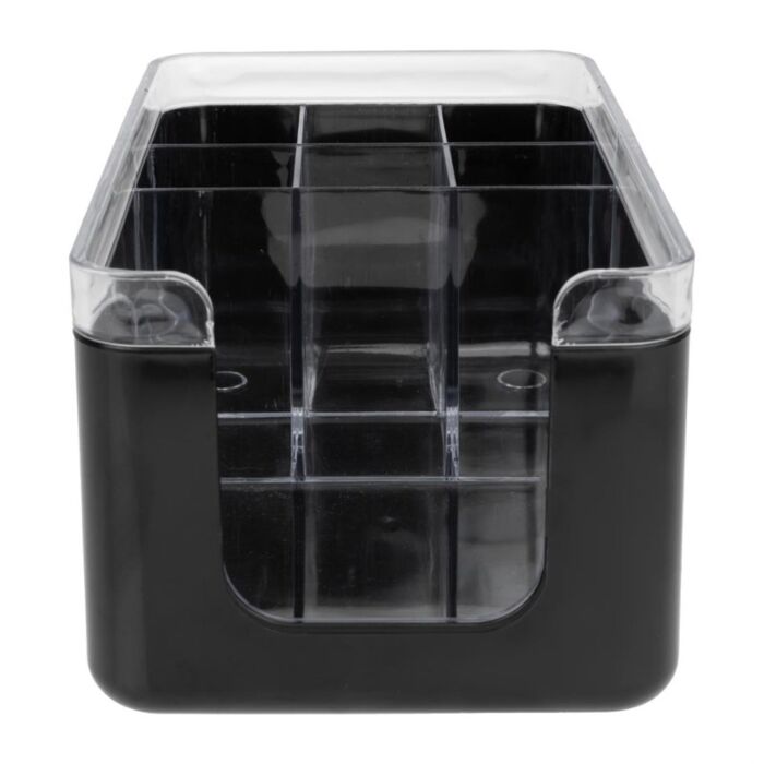 Olympia Kristallon Bar Caddy Zwart Abs