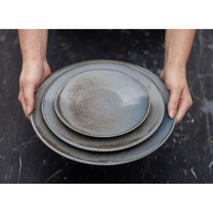 Olympia Ember Blauwe Coupe Borden 230 mm (Pak Van 6)