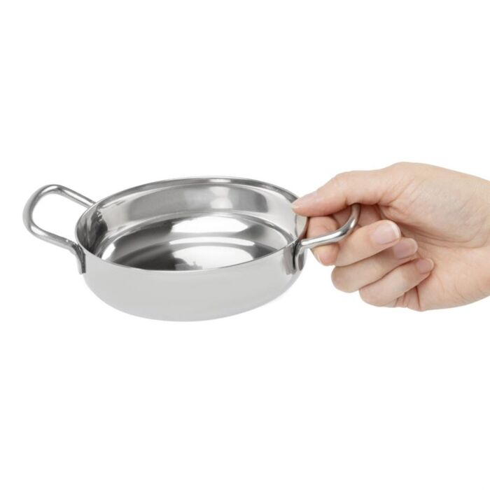 Olympia Tafel Presentatie Dubbel Handvat Schaal Roestvrij Staal 125mm