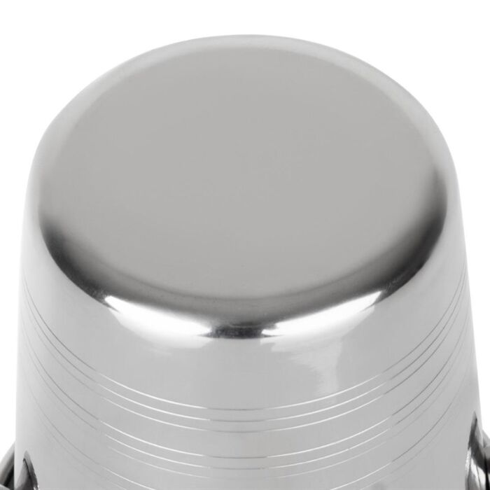 Olympia Ijsemmer Met Handvatten En Geëtst Detail Roestvrij Staal 1050ml