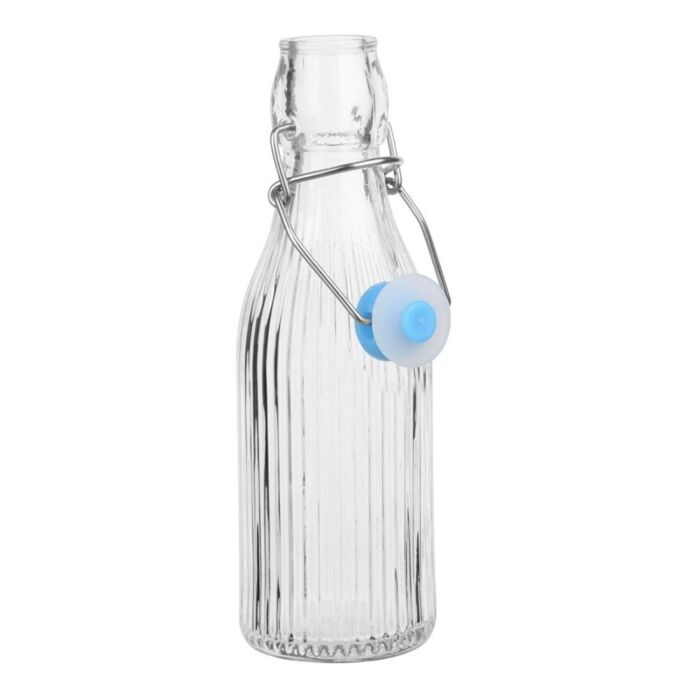 Olympia Geribbelde Waterflessen Met Zwenktop 200ml (Verpakking Van 6)